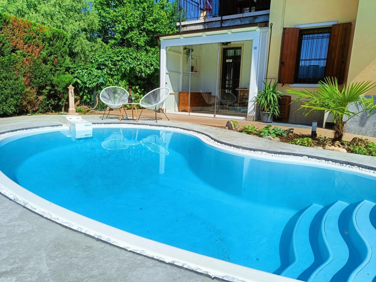 Picnic Room And Pool Кастелнуово дел Гарда Екстериор снимка
