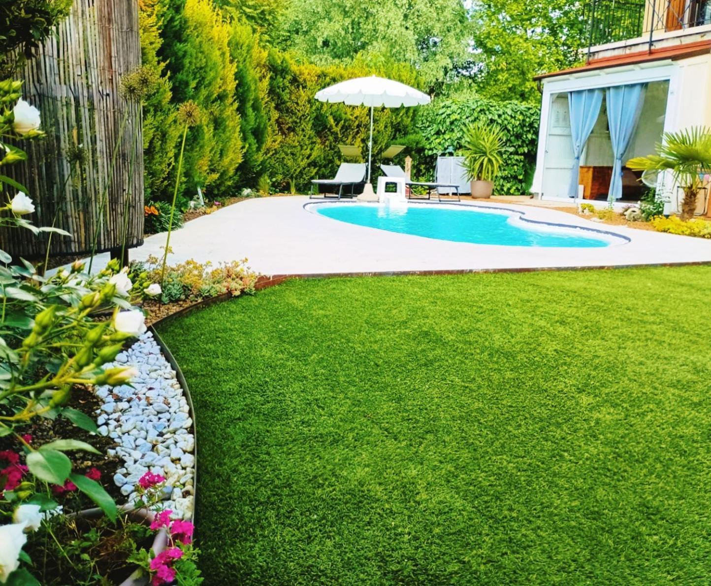 Picnic Room And Pool Кастелнуово дел Гарда Екстериор снимка